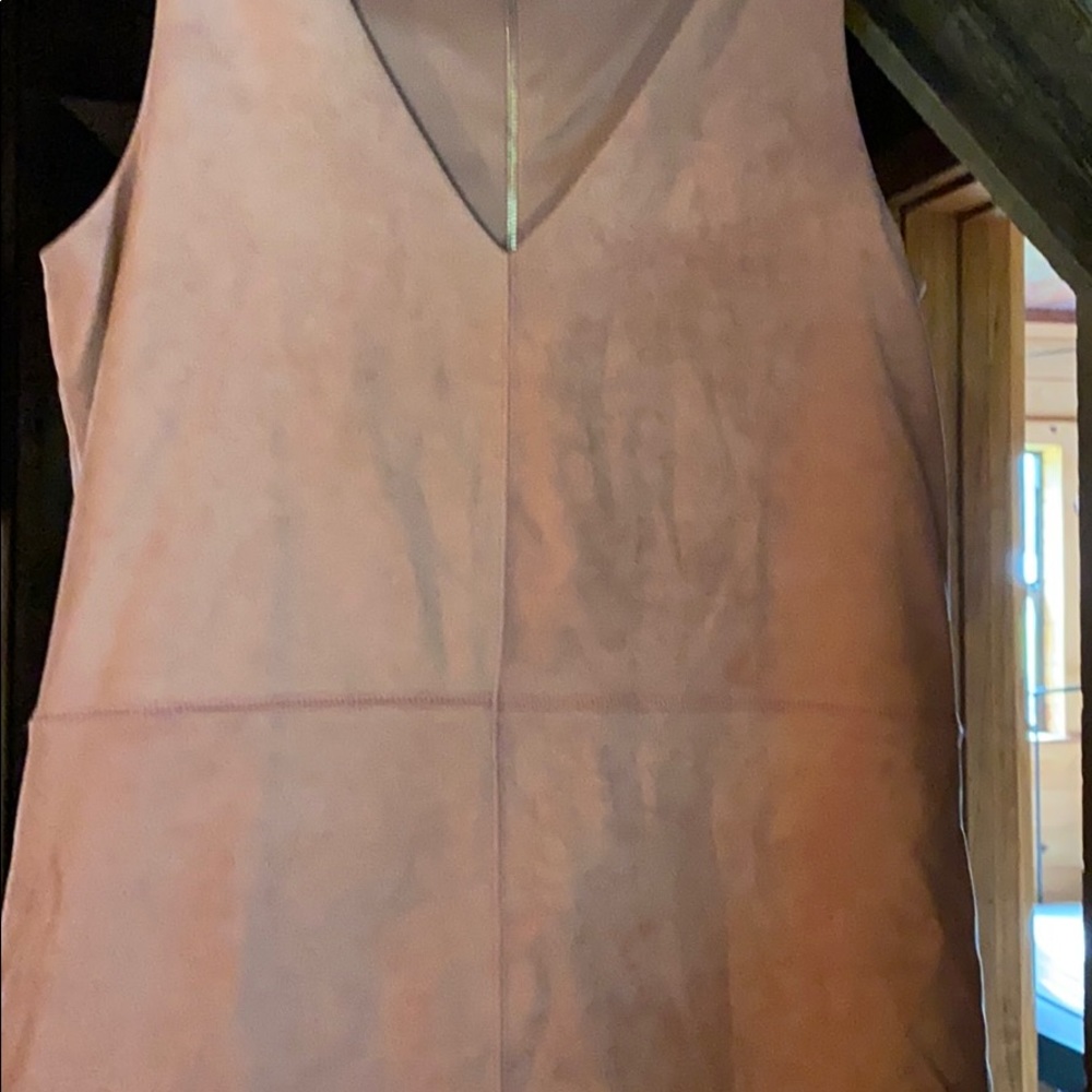 Suede Dress - Picture 2 of 4